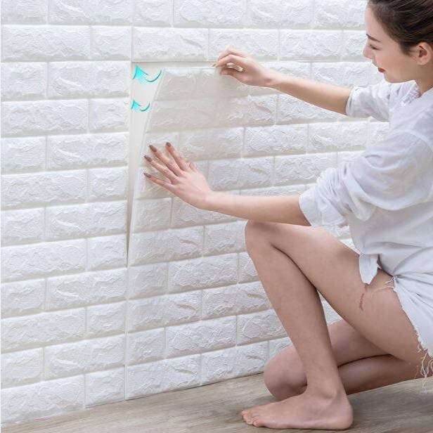 3D Wallpaper, DIY Vinyl Self-Adhesive, 10 Pieces (58 square feet) - Image 6