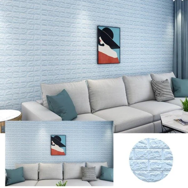 3D Wallpaper, DIY Vinyl Self-Adhesive, 10 Pieces (58 square feet) - Image 5