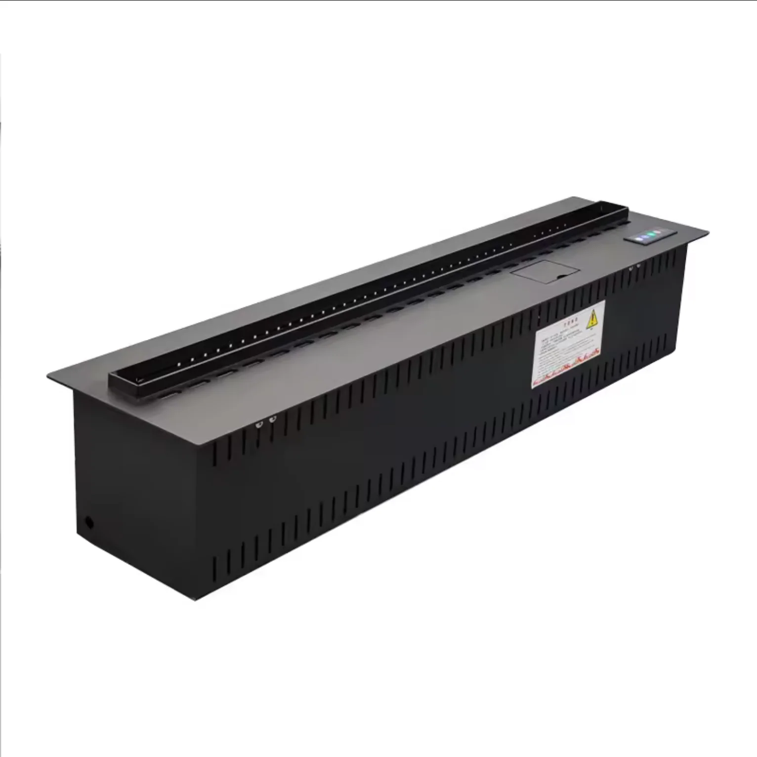 3D Water Vapor Fireplace, Smart Electric flame Fireplace, 80-In Length - Image 3