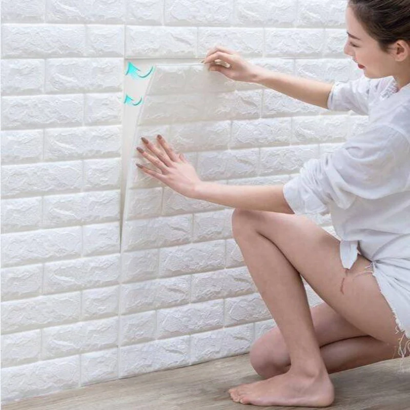 3D Wallpaper, DIY Vinyl, 10 Pieces (58 square feet) - Image 3
