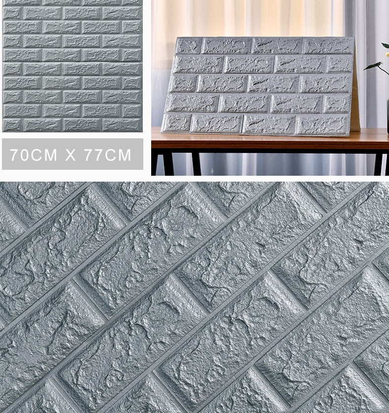 3D Wallpaper, DIY Vinyl, 10 Pieces (58 square feet) - Image 9