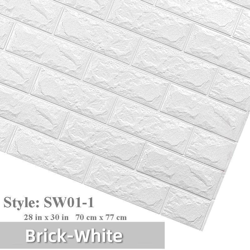 3D Wallpaper, DIY Vinyl Self-Adhesive, 10 Pieces (58 square feet) - Image 10