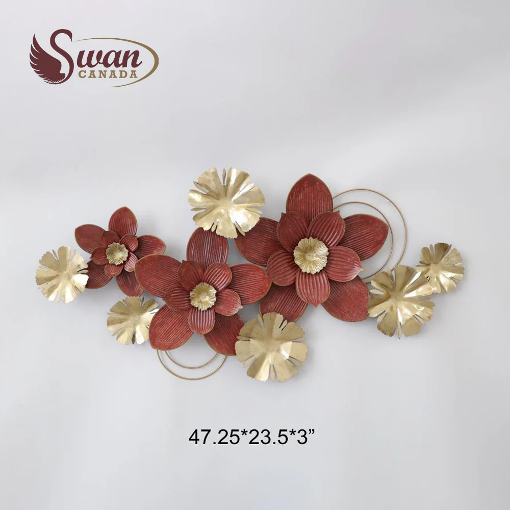Decorative Wall Art, Autumn Floral Cluster, 47.25-In X 23.5-In, 1 PC - Image 2