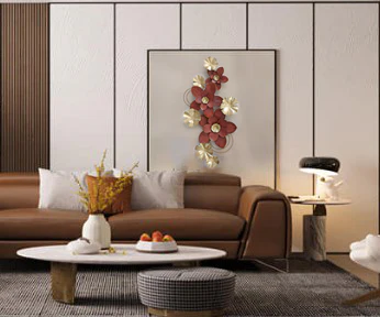 Decorative Wall Art, Autumn Floral Cluster, 47.25-In X 23.5-In, 1 PC - Image 3