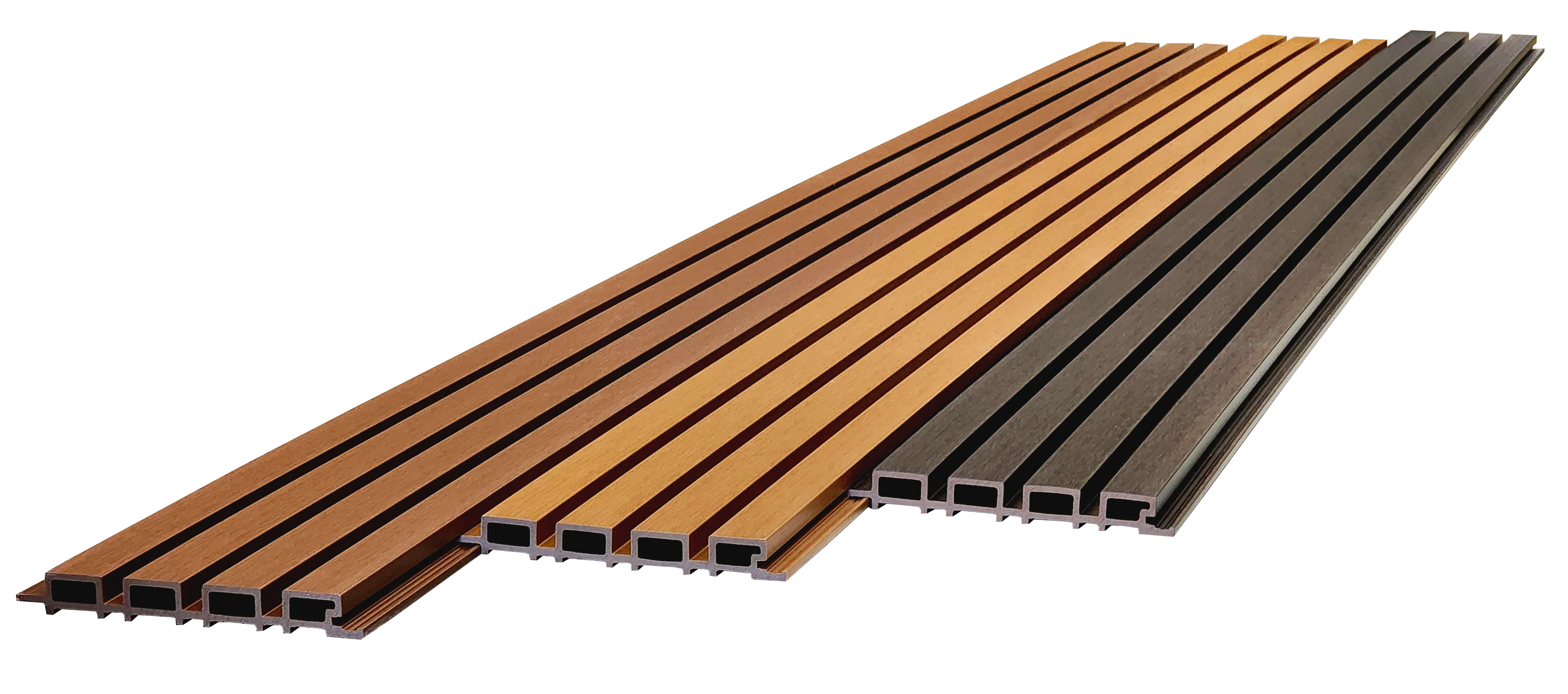 Outdoor WPC Fluted wall Panels, Black, 4 Panels/box - Image 7