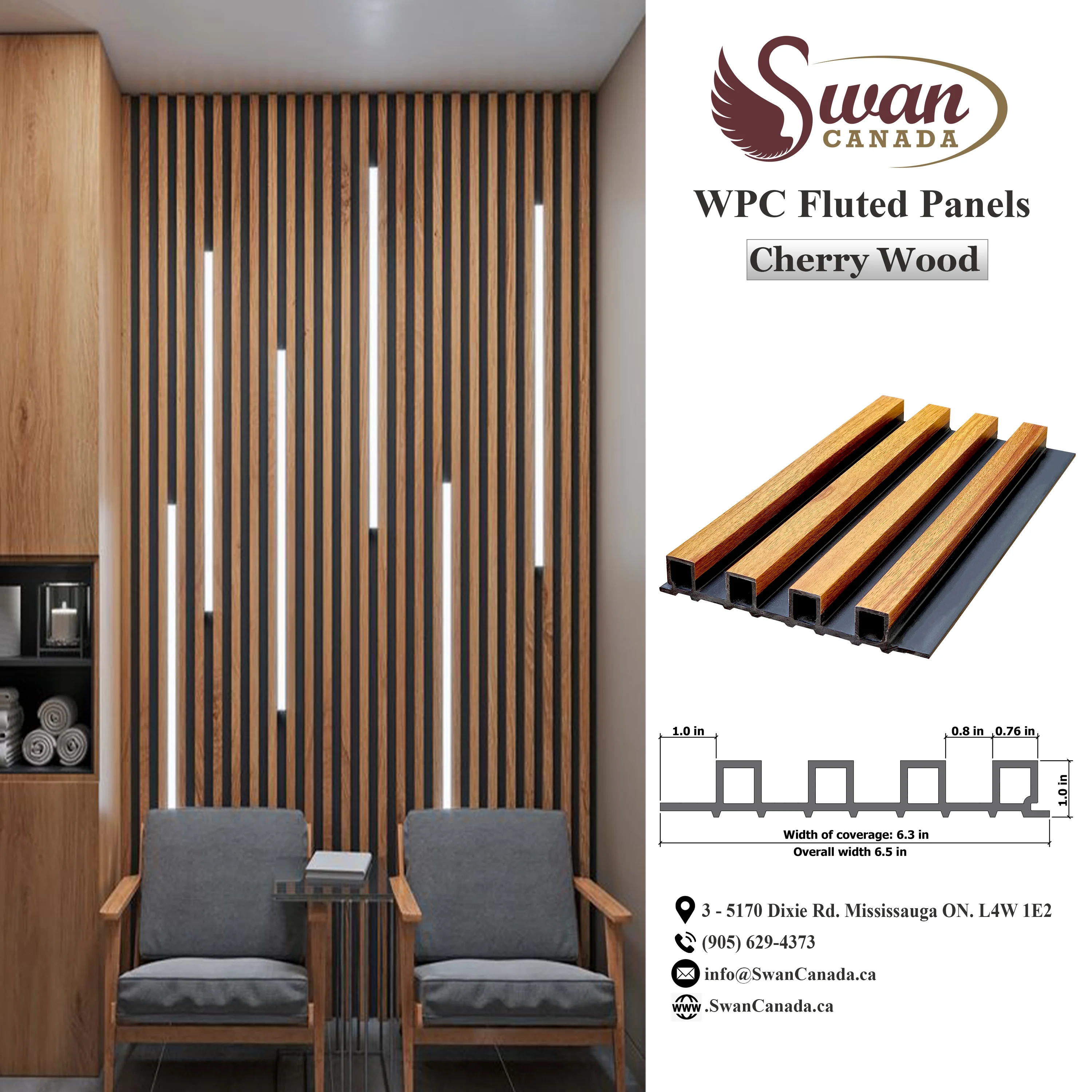 WPC Slat Wall Panel Sample Pack - Max 4 Samples per Order - Image 14