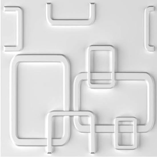 3D Wall Panels, United Style, 19.7" x 19.7" - Image 7