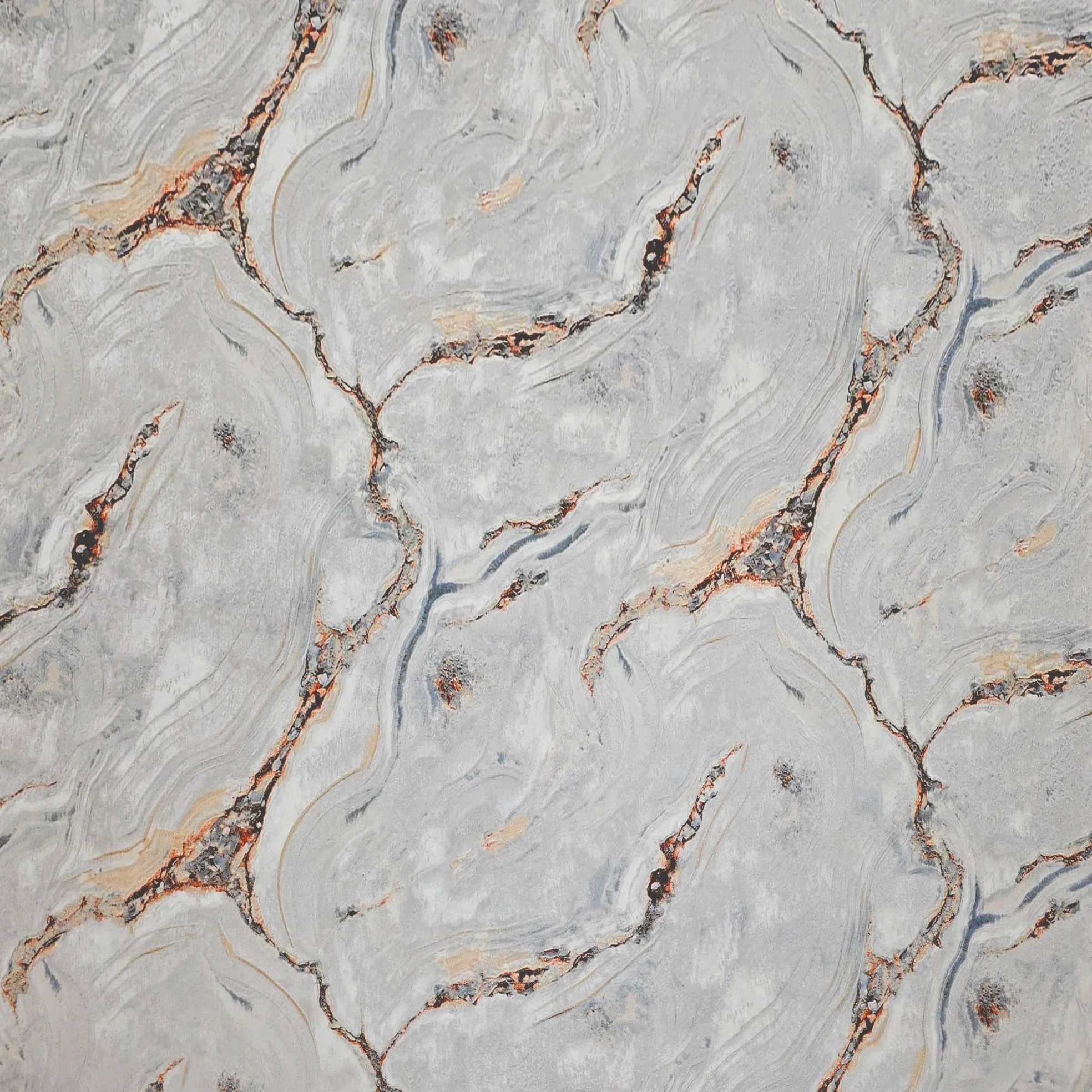 Swan Wallpaper, Lava Flow, 42in X 610in. 1 Roll - Image 3